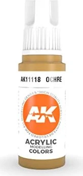 AK-Interactive 3rd Gen Acrylic Colors Acrylic Modelling Colors ochre, 17ml