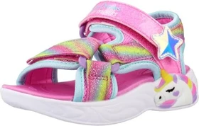Skechers Unicorn Dreams Sandal pink/multi trim (Junior)