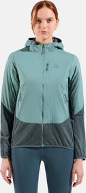 Odlo Ascent Wool Insulated Hybrid Funktionsjacke arctic/dark slate (Damen)