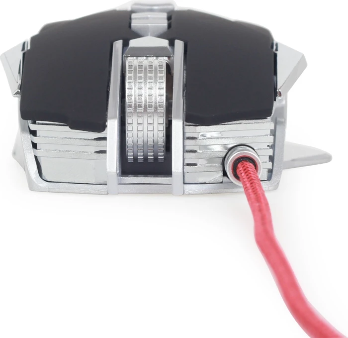 Gembird Gaming Mouse 05 schwarz/silber, USB