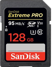 SanDisk Extreme PRO R95/W90 128GB, UHS-I U3, Class 10