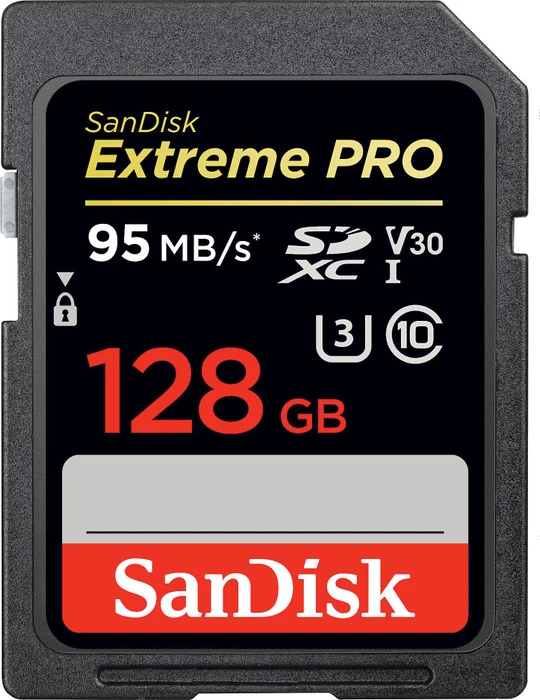 SanDisk Extreme PRO, SD UHS-I U3, Rev-XG