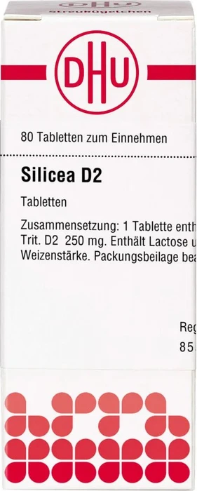 DHU Silicea D2 Tabletten, 80 Stück