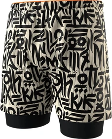 Dynafit Trail 2in1 Laufhose kurz overcast (Herren)