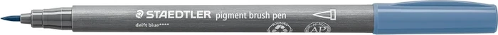 Staedtler pigment brush pen 371 delfterblau, 10er-Pack