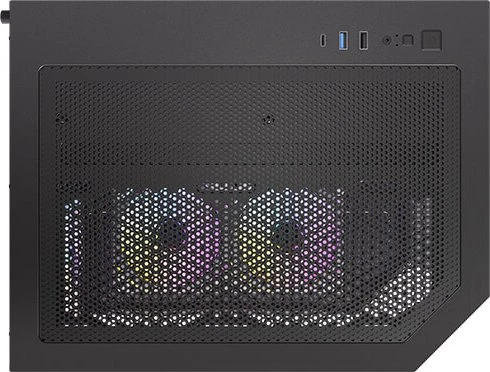 Antec CX M2 ARGB, schwarz, Glasfenster
