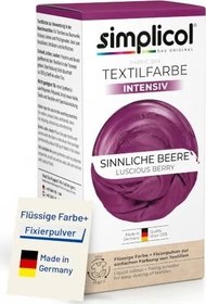 Simplicol Textilfarbe Intensiv sinnliche beere, 1 Stück