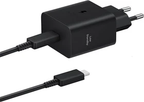 Samsung Schnellladeadapter mit Datenkabel 45 Watt schwarz