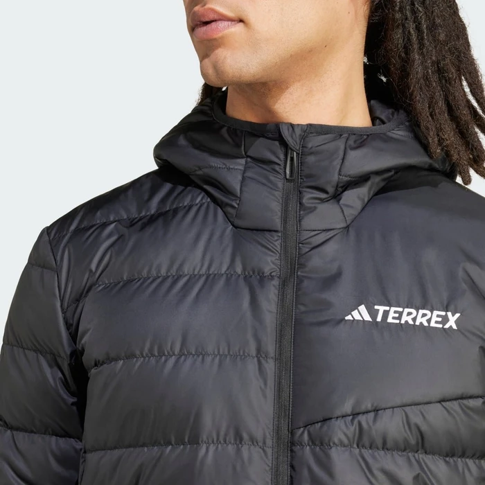 adidas Terrex Multi Light Hooded Daunen Jacke schwarz (Herren)