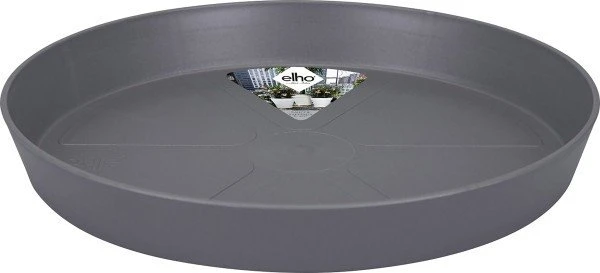 Elho Loft Urban Blumentopfuntersetzer rund 34cm anthrazit