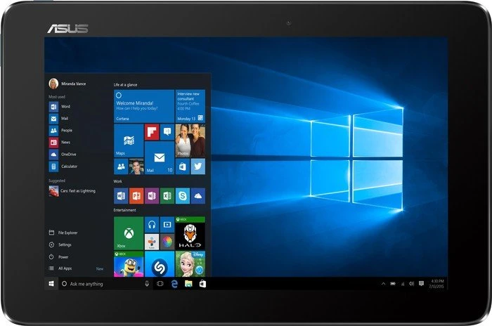 ASUS Transformer Book T100HA-FU009T, blau