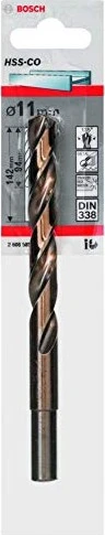 Bosch Professional HSS-Co Spiralbohrer, 11x94x142mm, 1 Stück