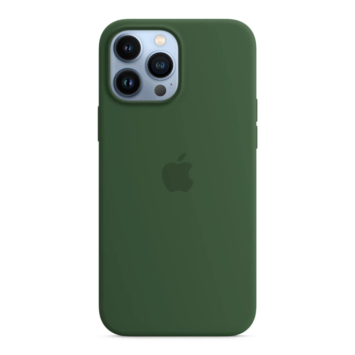 Apple Silikon Case mit MagSafe für iPhone 13 Pro Max Klee