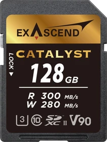 Exascend Catalyst R300/W280 128GB, UHS-II U3, Class 10