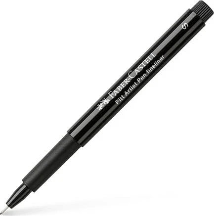 Faber-Castell PITT artist pen Fineliner S schwarz