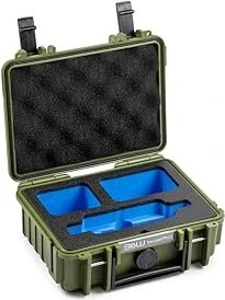 B&W International Koffer Action Case PP.23 für Insta360 X3 bronze grün