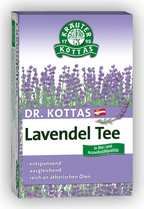 Dr. Kottas Lavendel Tee Beutel, 20 Stück