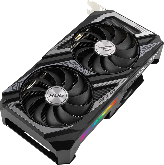 ASUS ROG Strix Radeon RX 6650 XT Dual OC V2, ROG-STRIX-RX6650XT-O8G-V2-GAMING, 8GB GDDR6, HDMI, 3x DP