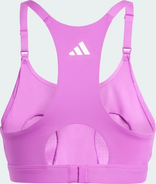 adidas Powerimpact Luxe Medium-Support Maternity Sport-BH purple burst (Damen)