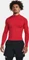 Under Armour ColdGear Kompressionsshirt langarm rot/weiß (Herren) Vorschaubild