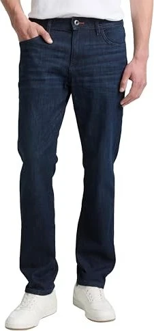 Tom Tailor Marvin Straight Jeans Jeans clean rinsed blue denim (Herren)
