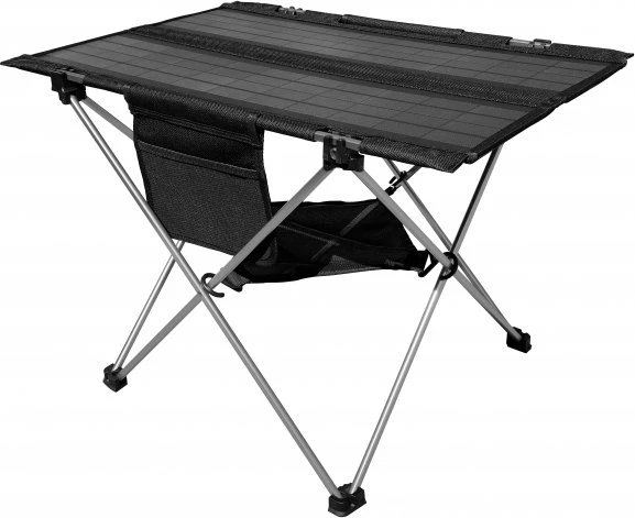 Technaxx TX-251 Faltbarer 20 Watt Solar Campingtisch schwarz