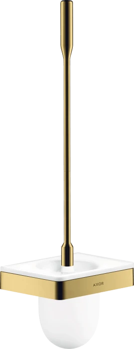 Hansgrohe AXOR Universal Softsquare Toilettenbürstenhalter Wandmontage polished gold optic