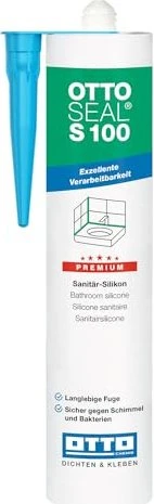 Otto-Chemie Ottoseal S 100 C787 Sanitär-Silikonkleber flashgrau, 300ml