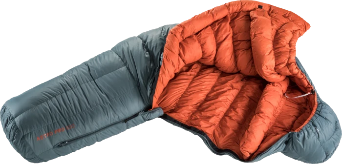 Deuter Astro Pro 600 Mumienschlafsack teal/paprika