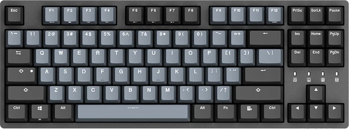 Durgod Taurus K320, Space gray, MX RED, USB, US
