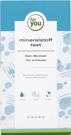 for you mineralstoff-test Selbsttest, 1 Stück