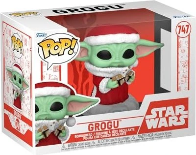 FunKo Pop! - Star Wars - Holiday Grogu with Christmas Cookie
