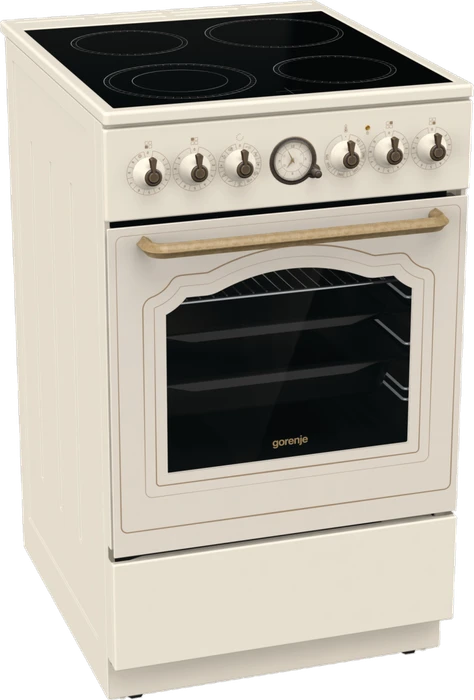 Gorenje GECS5B70CLI Elektroherd mit Glaskeramik-Kochfeld