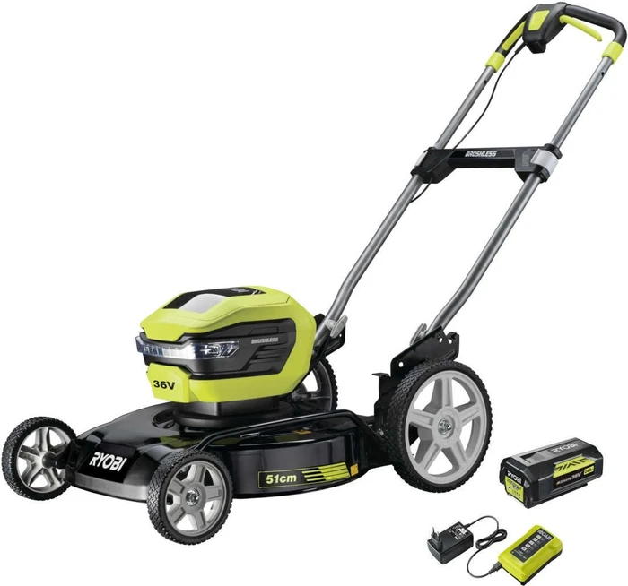 Ryobi RY36LMMX51A-140 Max Power Akku-Rasenmäher inkl. Akku 4.0Ah