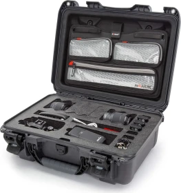 Nanuk 925 DSLR Kamerakoffer mit Deckel Organizer graphite