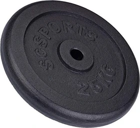 ScSports Gusseisen Hantelscheibe 25kg