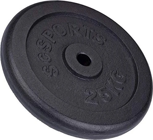 ScSports Gusseisen Hantelscheibe 25kg