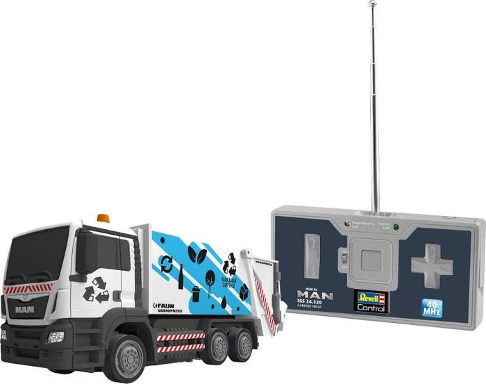 Revell Control Mini RC MAN TGS 26.320 Garbage Truck