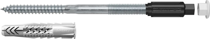 fischer TherMax 10/140 M10 (2) Abstandsmontagesystem Schrauben/Dübel-Sortiment, 2 Stück