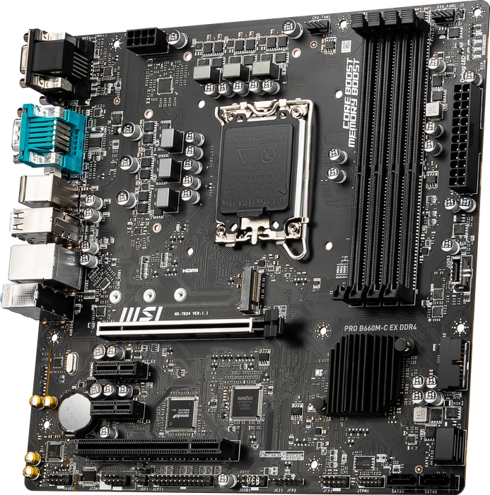 MSI PRO B660M-C EX DDR4 (Intel 1700)