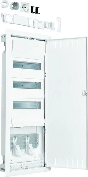 Hager volta.hybrid Hybridverteiler UP 5-reihig 3R/1MP