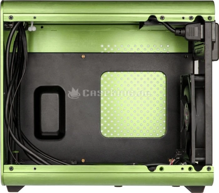 Raijintek Metis grün, Acrylfenster, Mini-ITX