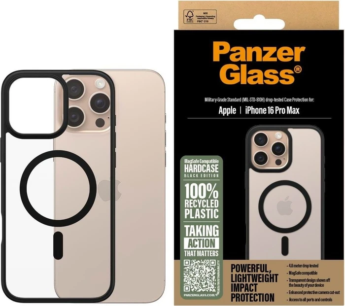 PanzerGlass Hard Case MagSafe für Apple iPhone 16 Pro Max