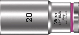 Wera 8790 HMB Deep Außensechskant Steckschlüssel 3/8", 20x64mm