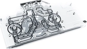 Alphacool Eisblock Aurora Acryl GPX-A AMD Radeon RX 6800XT/6900XT MERC 319 mit Backplate