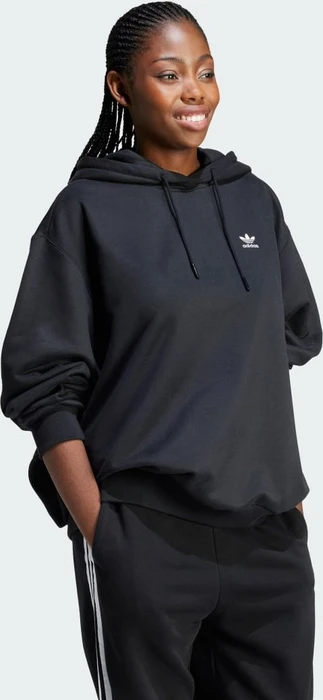 adidas Trefoil Oversized Hoodie schwarz (Damen)