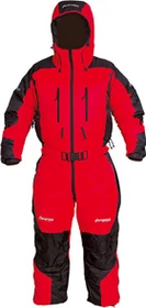 Bergans Expedition Down Skianzug rot/schwarz
