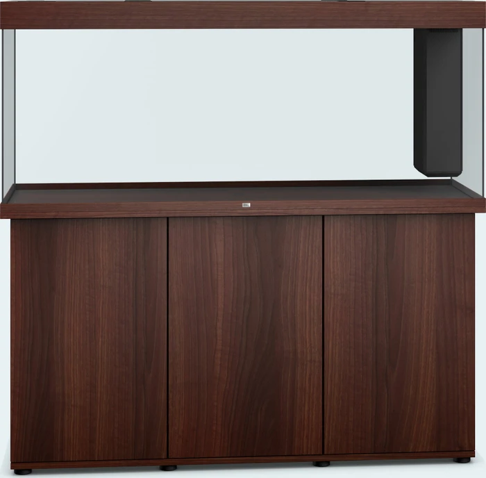 Juwel Rio 450 LED Aquarium-Set mit Unterschrank, dunkles Holz/dunkles Holz, 450l