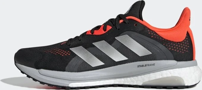 adidas Solar Glide 4 ST core black/grey two/solar red (Herren)