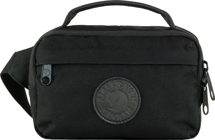 Fjällräven Kanken No. 2 Black Bauchtasche schwarz